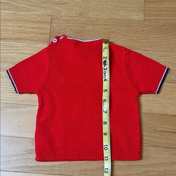 Vintage 80s Disney Red and Navy Mickey Mouse Kids Matching Set - Picture 6 of 9